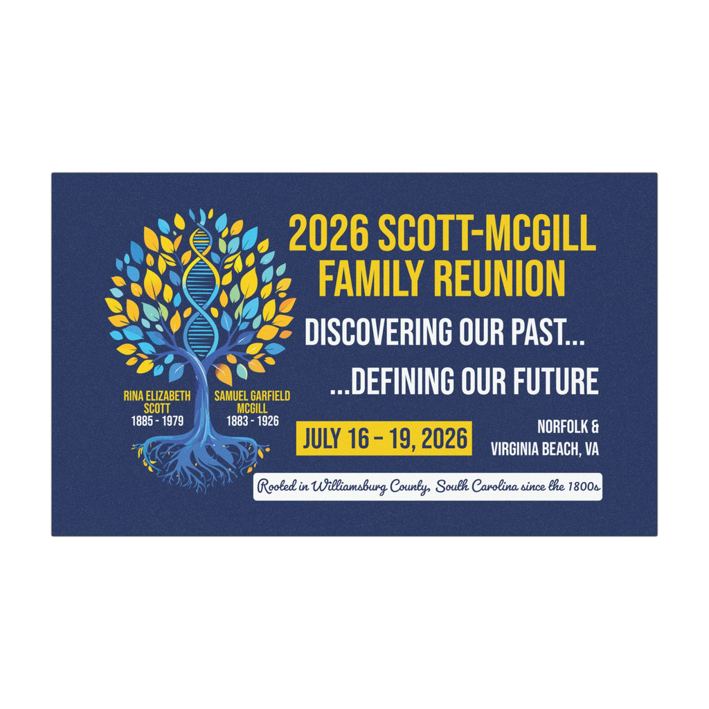 2026 Scott-McGill Family Reunion Magnet