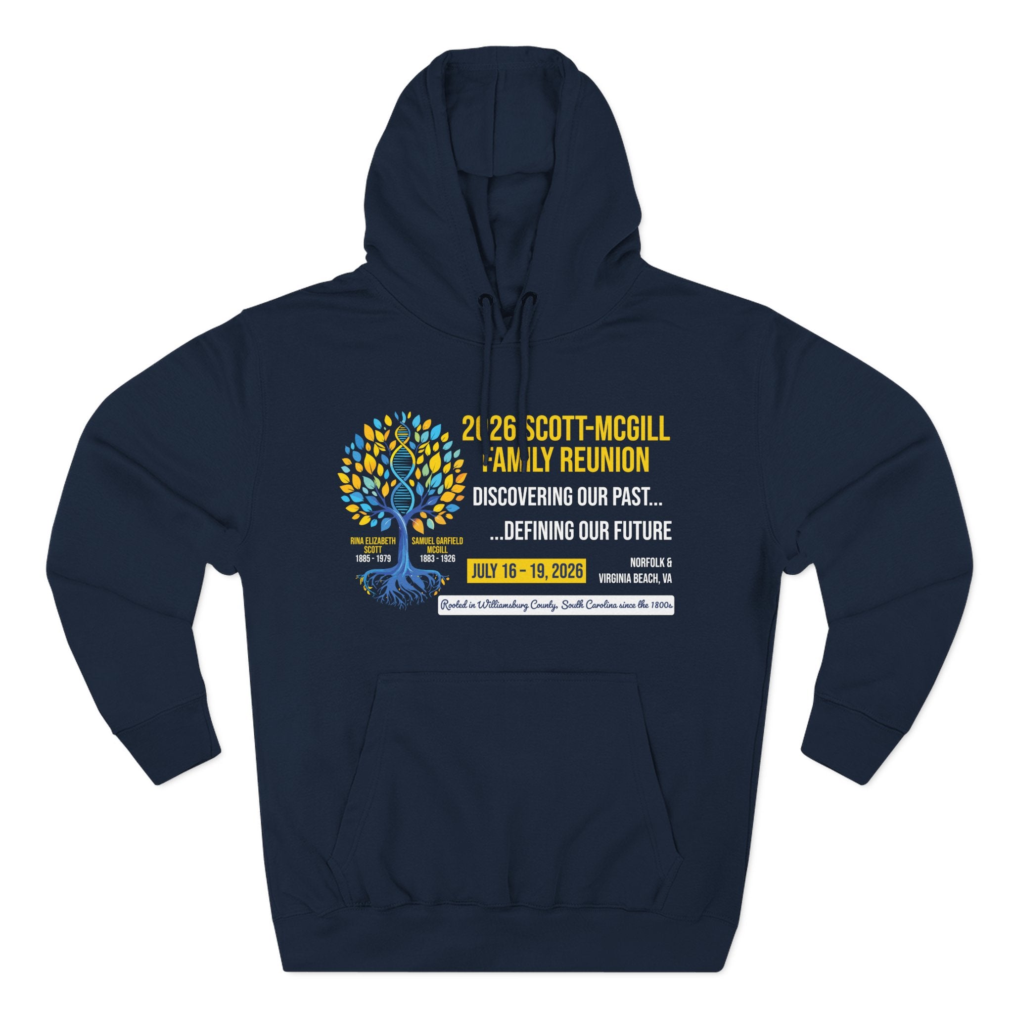2026 Scott-McGill Family Reunion - Adult Hoodie