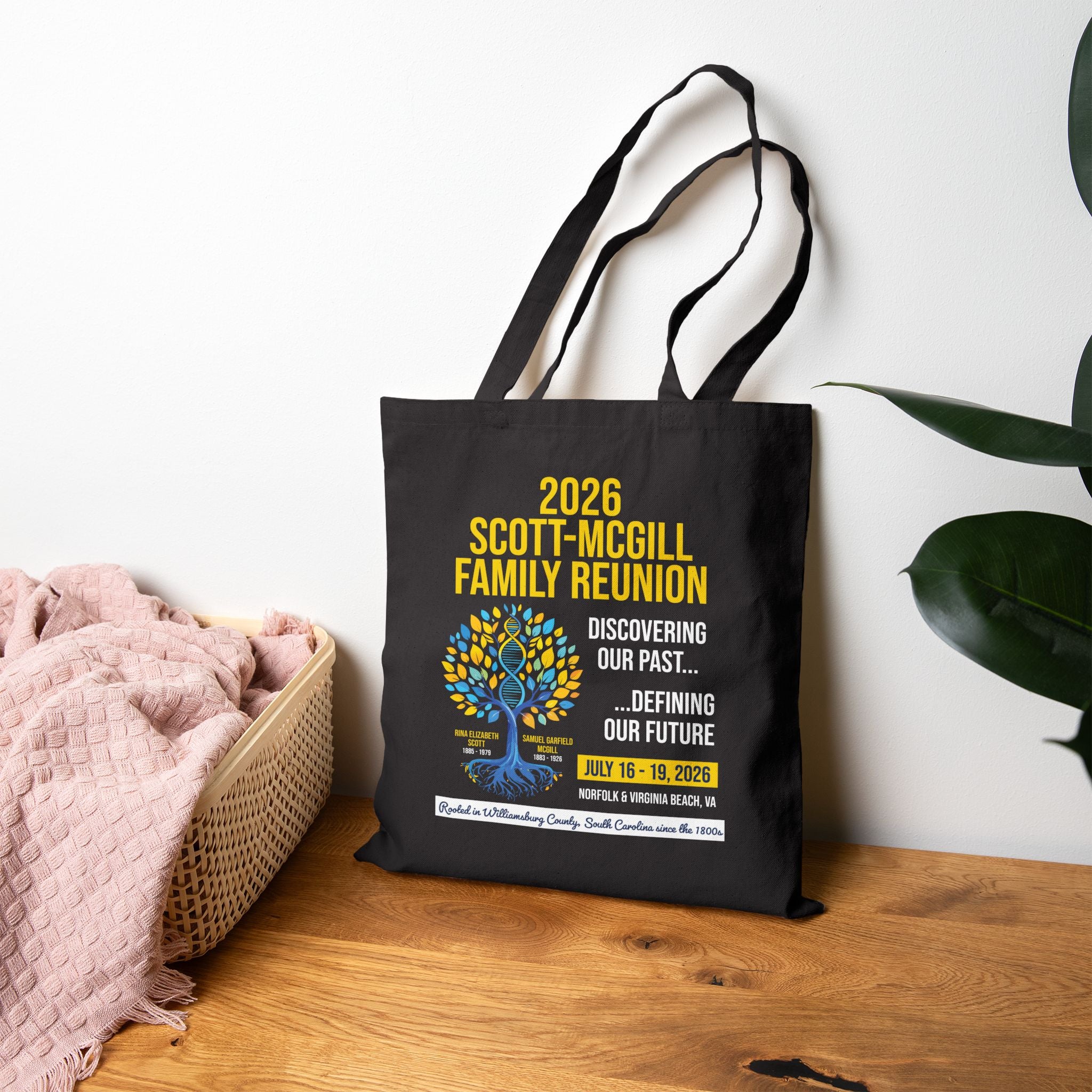 2026 Scott-McGill Family Reunion Tote Bag