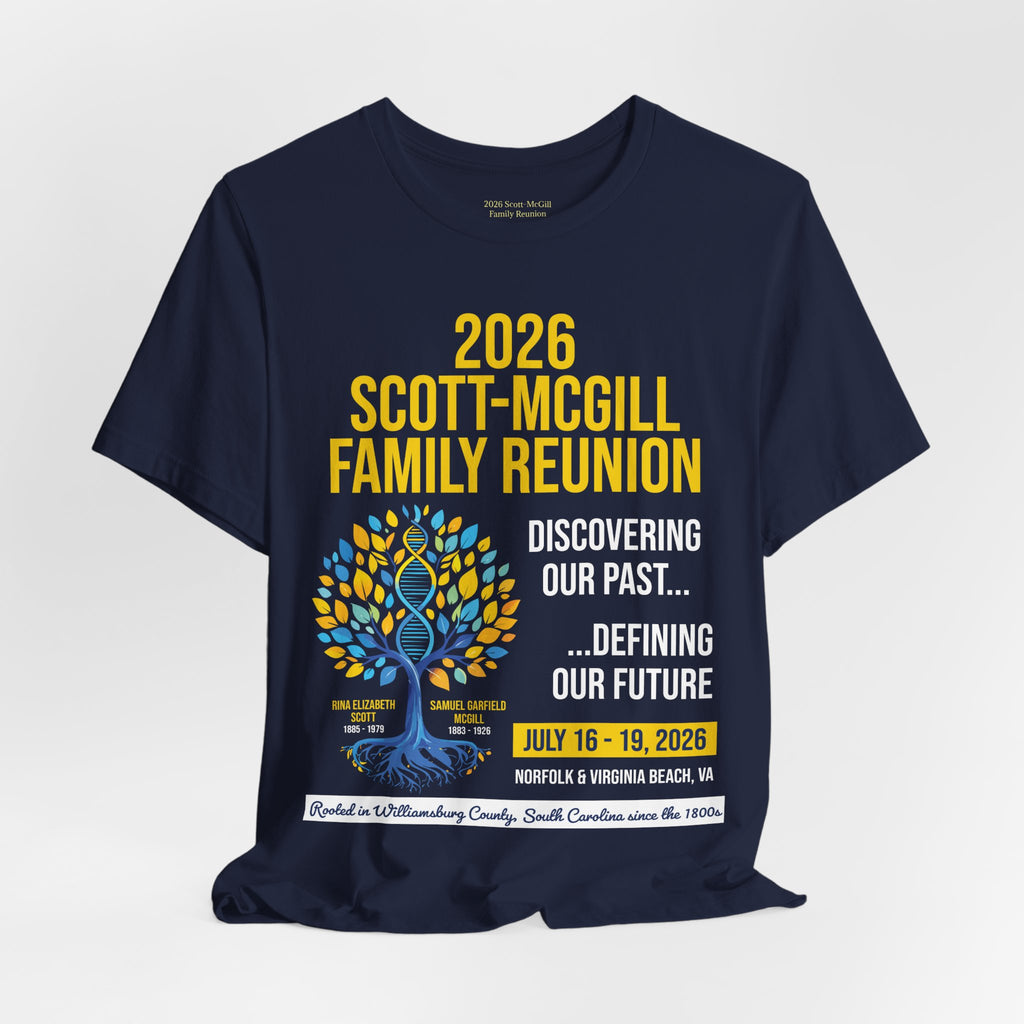 2026 Scott‑McGill Family Reunion - Adult T‑Shirt