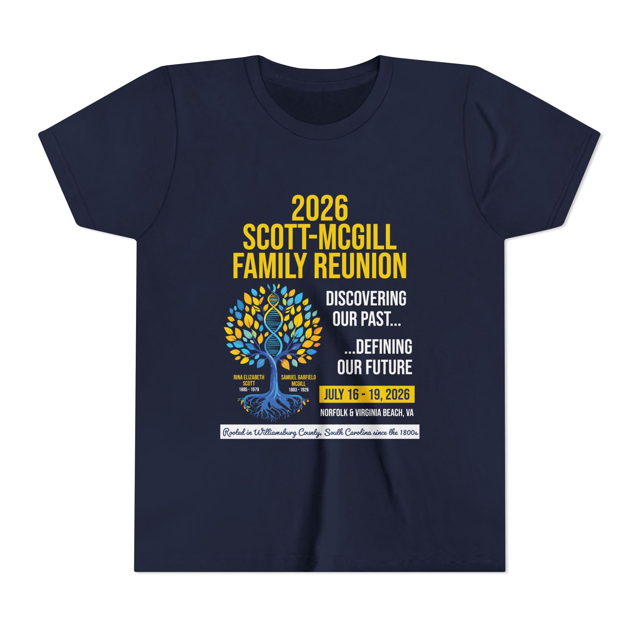 2026 Scott-McGill Reunion - Youth T-Shirt