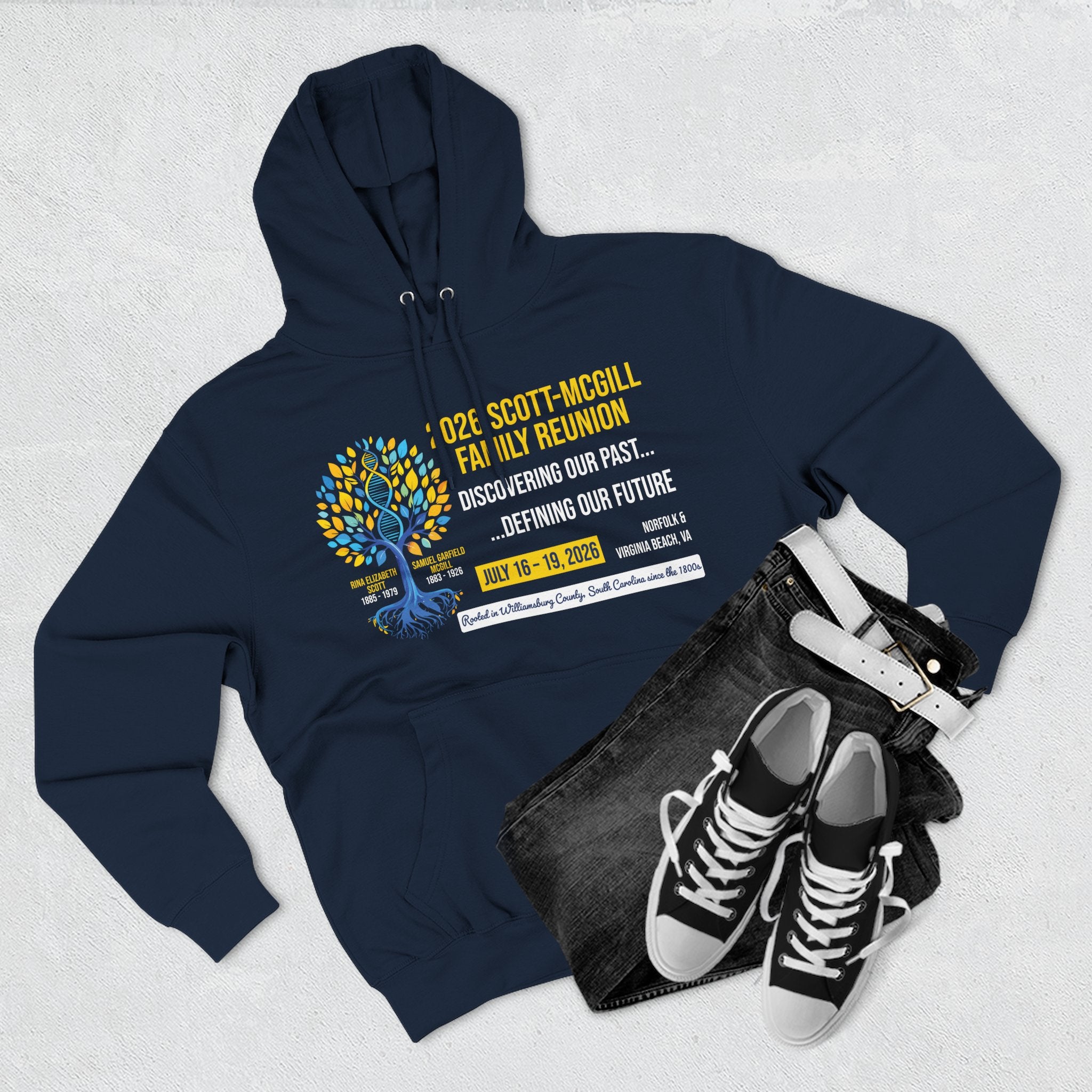 2026 Scott-McGill Family Reunion - Adult Hoodie