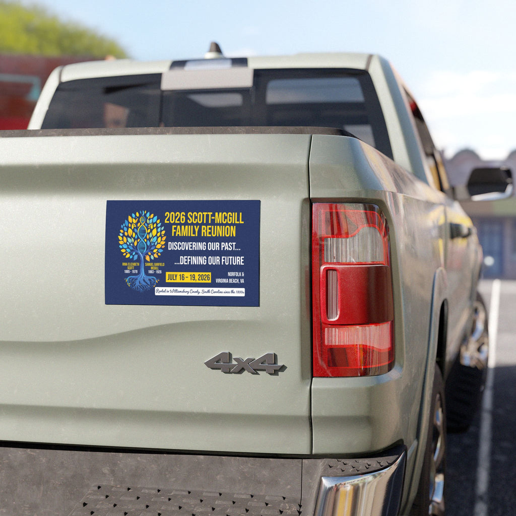 2026 Scott-McGill Family Reunion Magnet